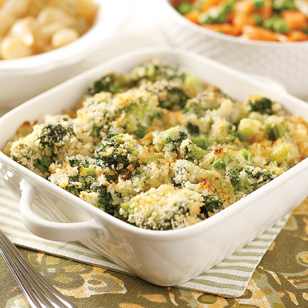 featuring Broccoli Parmesan Gratin