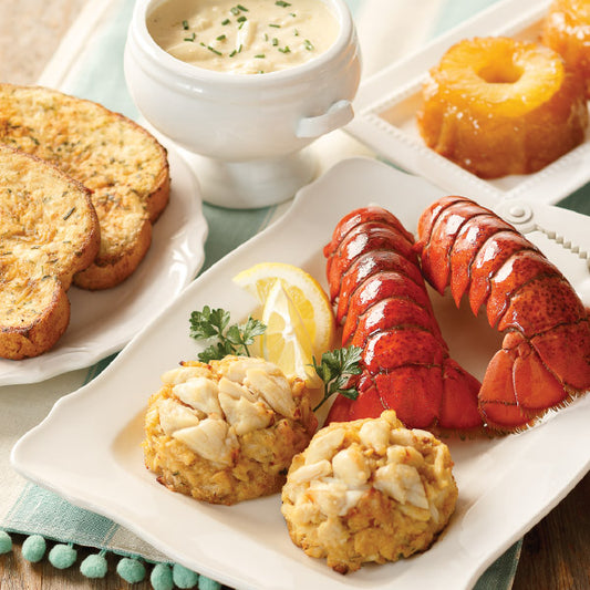 Bounty of the Bay Seafood Sampler