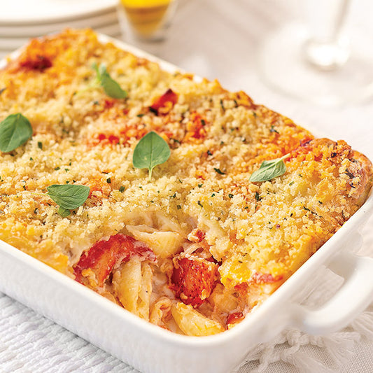 Lobster Mac and Cheese Casserole