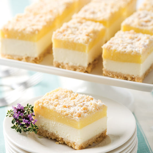 Lemon Cheesecake Squares