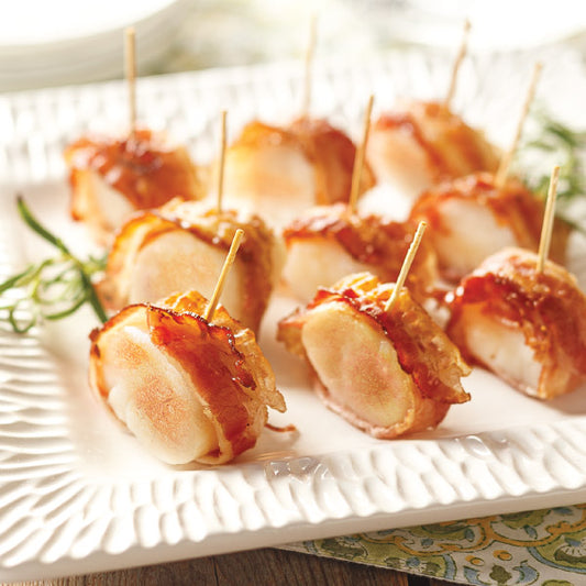 Bacon-Wrapped Scallops