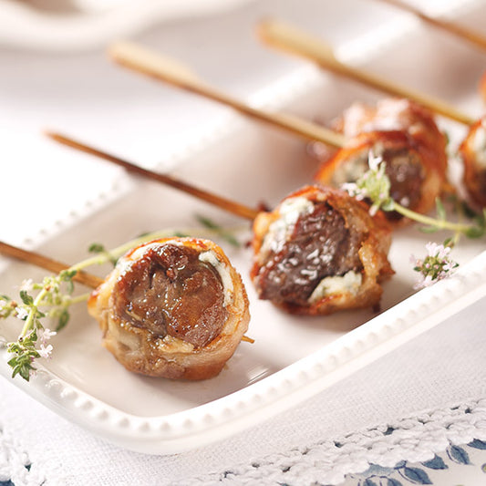 Beef Tenderloin and Gorgonzola Bites