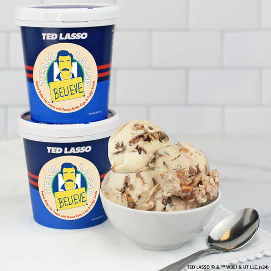 Ted Lasso™ Believe! Ice Cream, two pints
