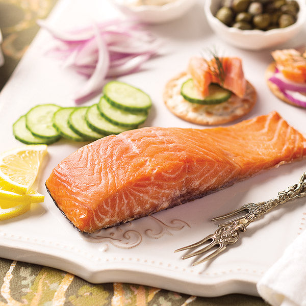 Gravlax Style Smoked Salmon
