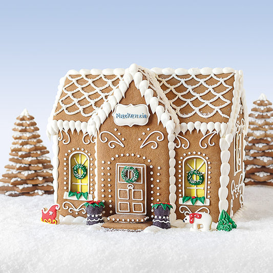 Personalized Nordic Gingerbread Grand Estate