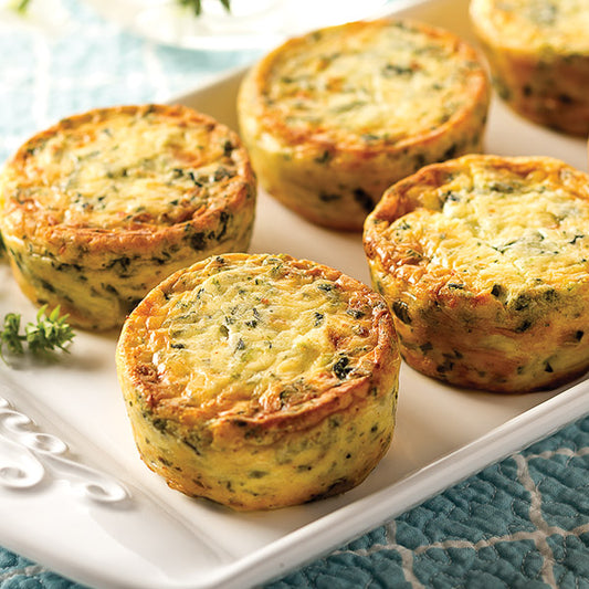 Spinach and Swiss Egg Souffle