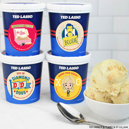 Ted Lasso™ ice cream sampler - 4 pints featuring Believe!