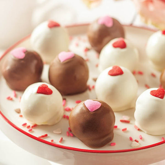 Valentine's Cake Truffles