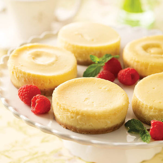 Individual Vanilla Cheesecakes
